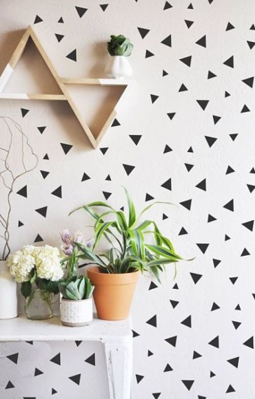 Como fazer carimbo para decorar parede: + 40 inspirações de projetos ...