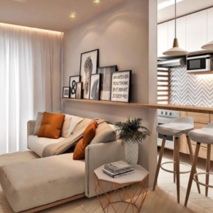 sala pequena de apartamento - como economizar na decoração de casa