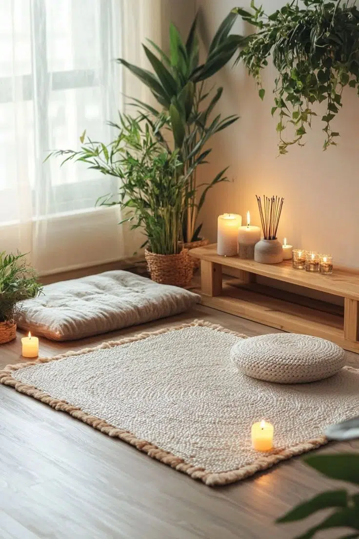 espaço zen aconchegante