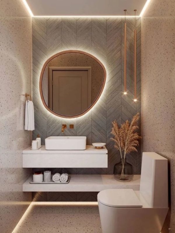 Decoração de Lavabo pequeno