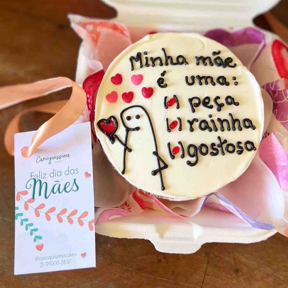 Bolo bento cake dia das mães - 4