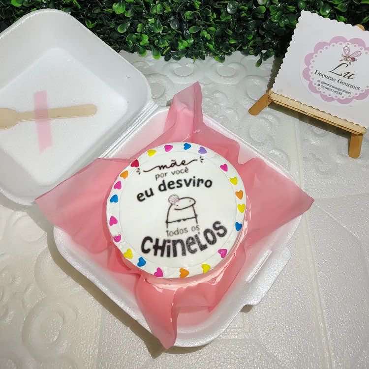 Bolo bento cake dia das mães - 5