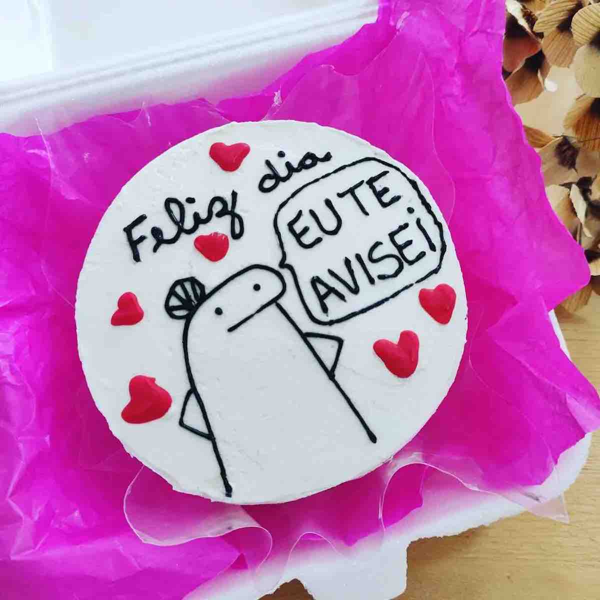 Bolo bento cake dia das mães - 6