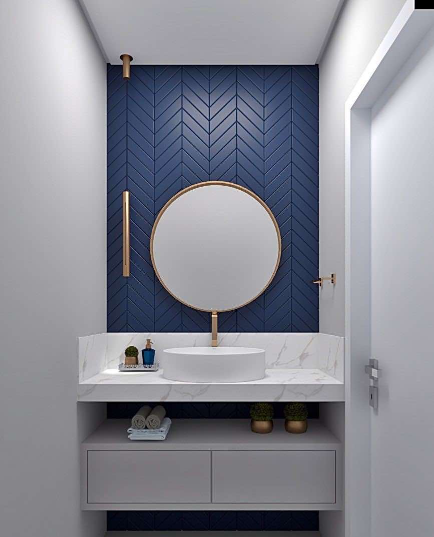 Lavabo pequeno moderno