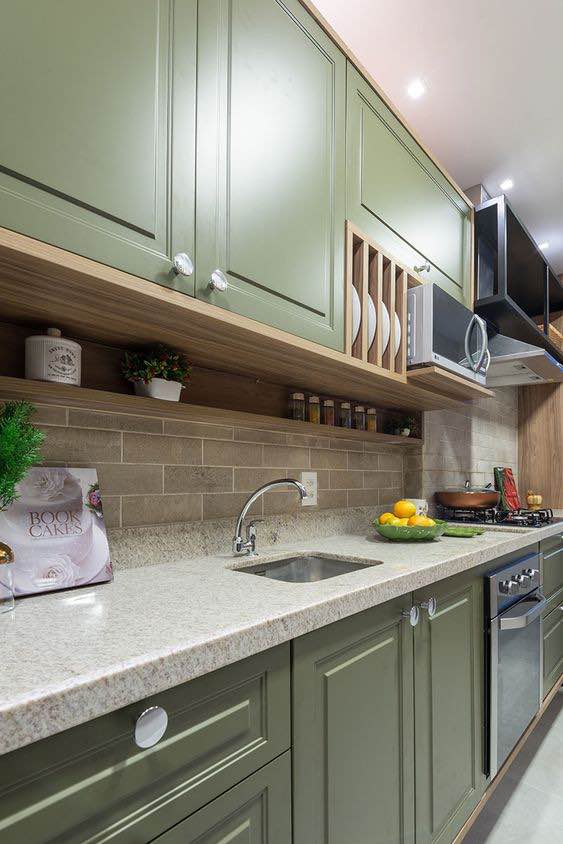 Cozinha Verde: + 25 ideias incríveis para decorar a casa