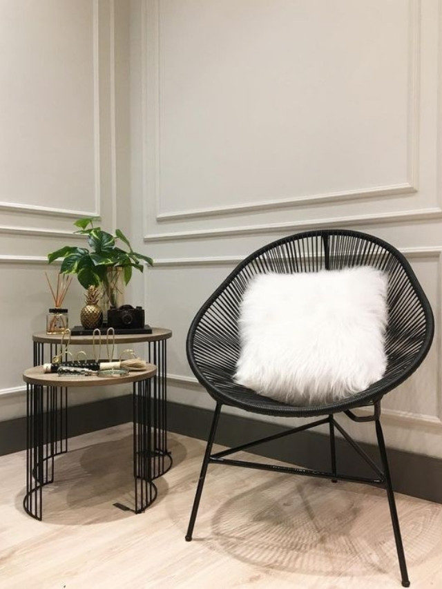 Decoração com Cadeira Acapulco Preta: Veja inspirações incríveis !