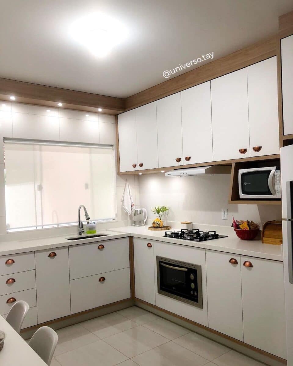 cozinha planejada simples e bonita