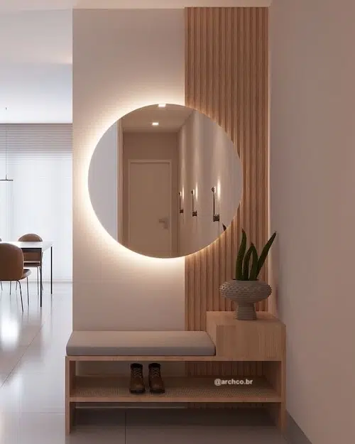 Como Usar Espelho Redondo na Decoração: + 25 Inspirações! Como Usar Espelho Redondo na Decoração