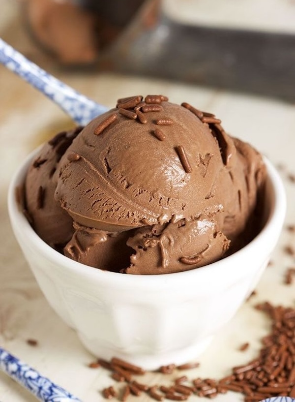 receita de sorvete caseiro simples chocolate